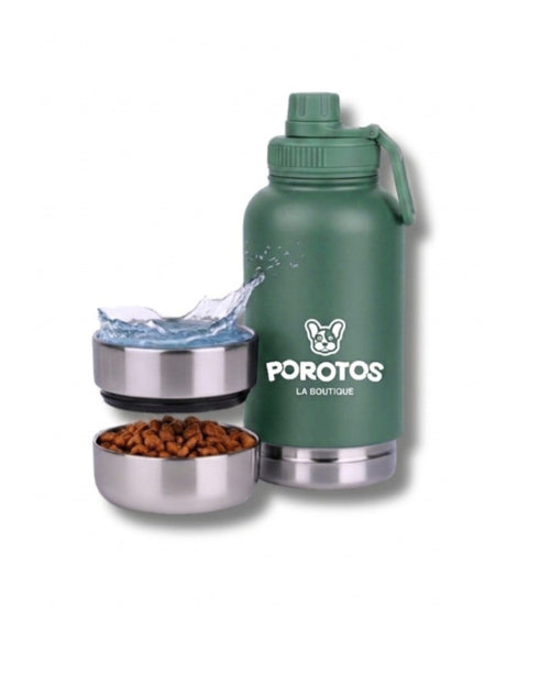 Botella Térmica 3 en 1 de 950ml - Color Verde