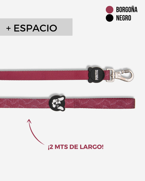 Correa Estándar VULKAN Borgoña * 2 Mts