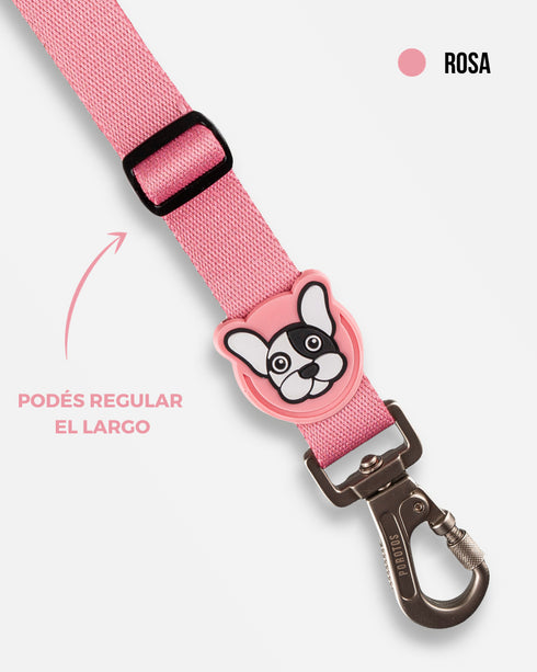 Cinturón de seguridad Rosa