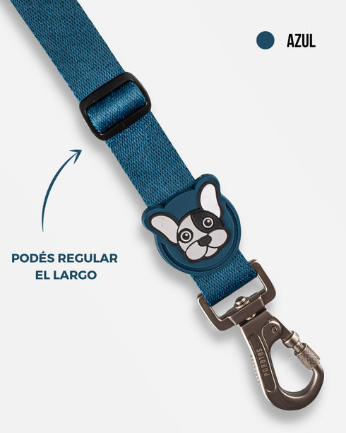 Cinturón de seguridad Azul