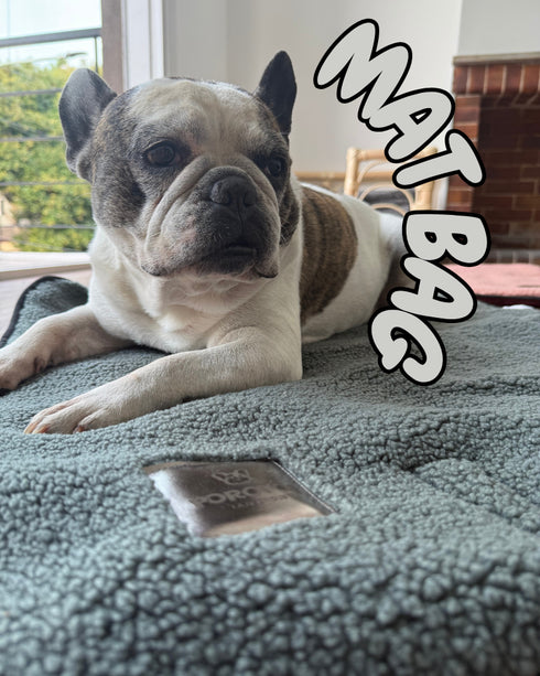 Mat Bag Teddy - Grey