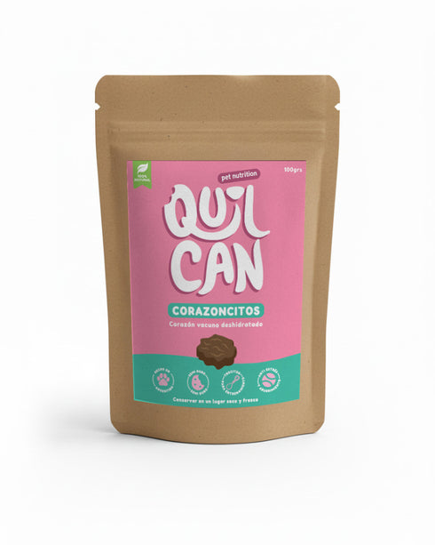 Corazoncitos QuilCan - Snacks 100grs