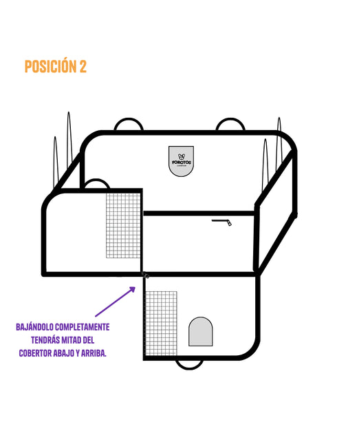 Funda de Asiento 360° *Rocky Negro*