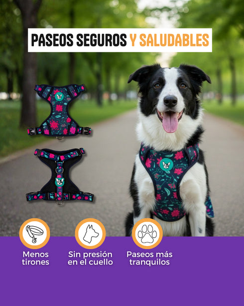 Arnes Doble Agarre Floral