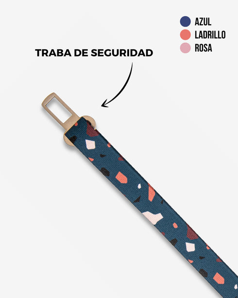 Cinturón de seguridad Rocky Azul (acero)