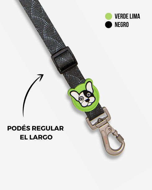 Cinturón de seguridad VULKAN Negro Lima