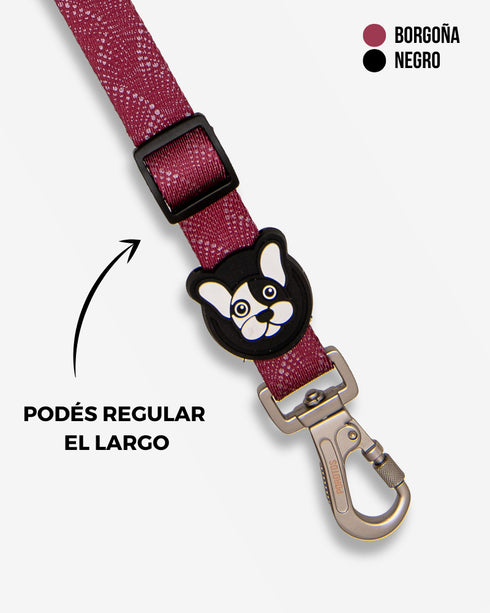 Cinturón de seguridad VULKAN Borgoña