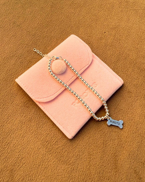 Pulsera Bolitas Plata 925