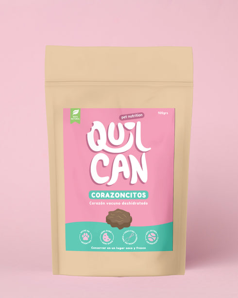 Corazoncitos QuilCan - Snacks 100grs
