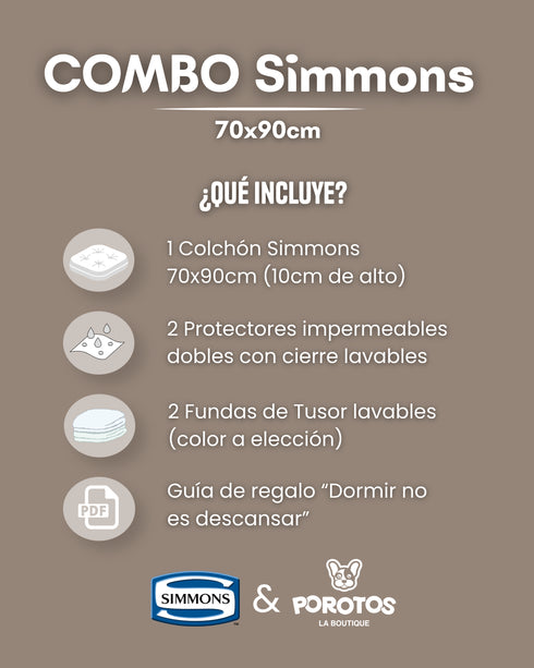 Combo Simmons 70x90cm