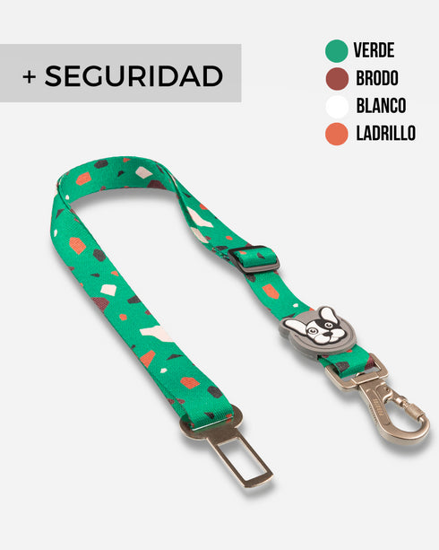 Cinturón de seguridad Rocky Verde
