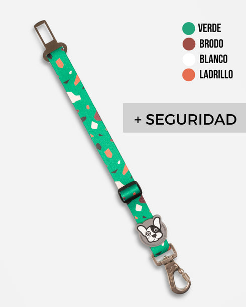 Cinturón de seguridad Rocky Verde
