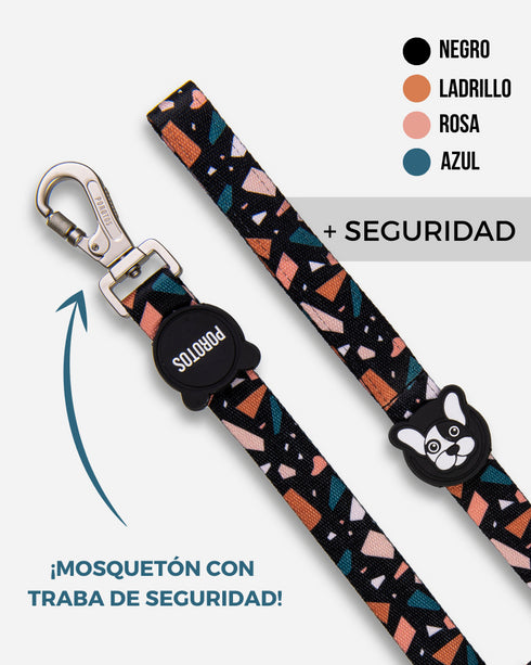 Correa Estándar Rocky Negro * 2 Mts