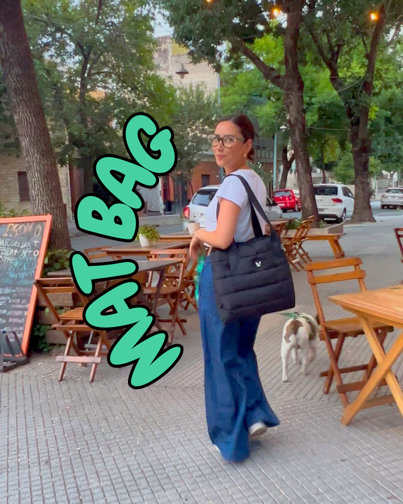 Mat Bag en descanso en tus paseos